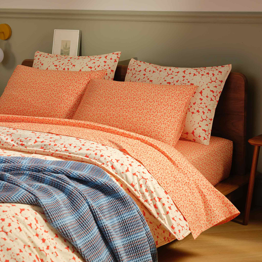 Washed Classic Percale Duvet Cover