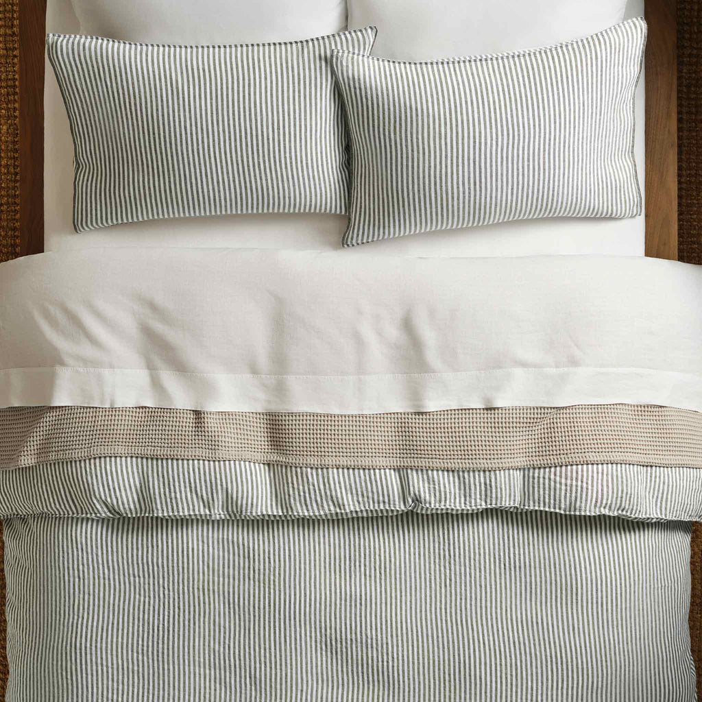 Washed European Linen Pillowcase Set