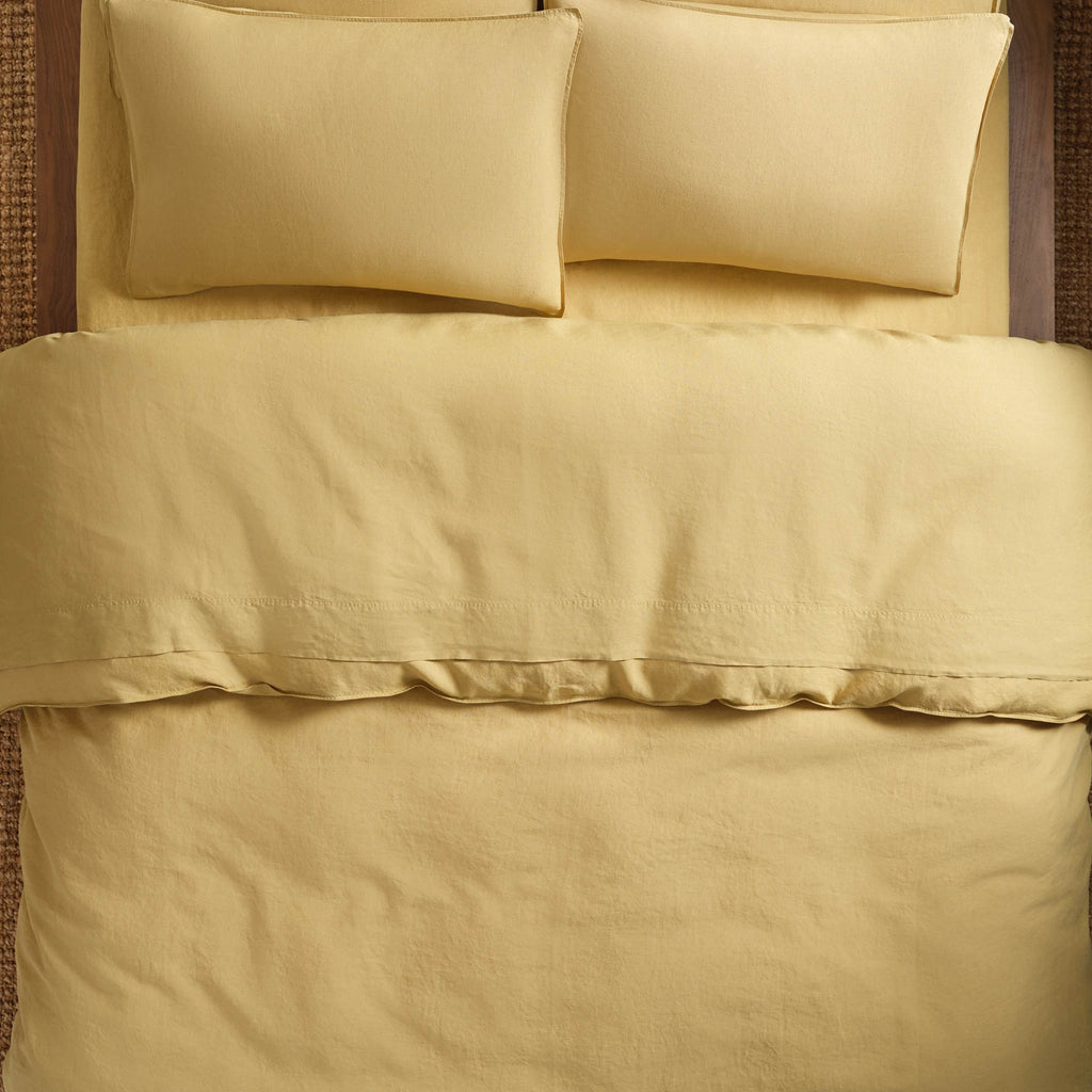 Washed European Linen Pillowcase Set