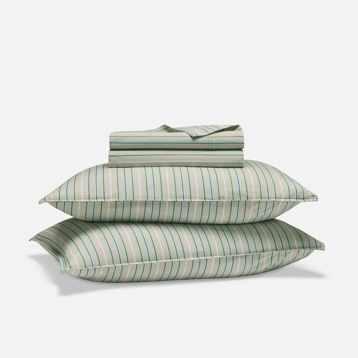 Set of 2 Washed Classic Percale Core Sheet Set Bundle
