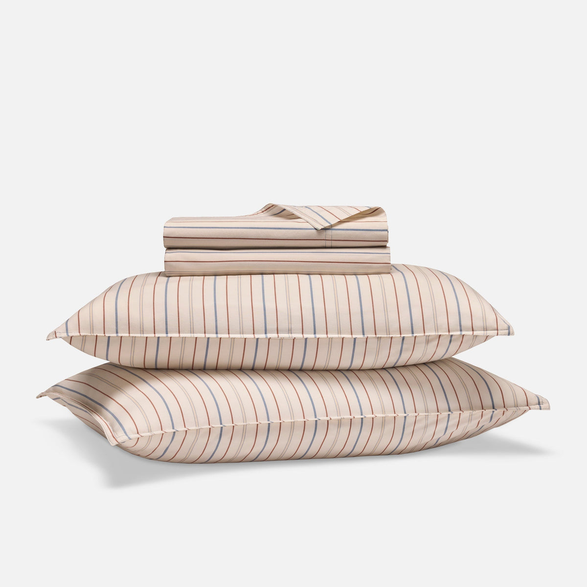 Set of 2 Washed Classic Percale Core Sheet Set Bundle