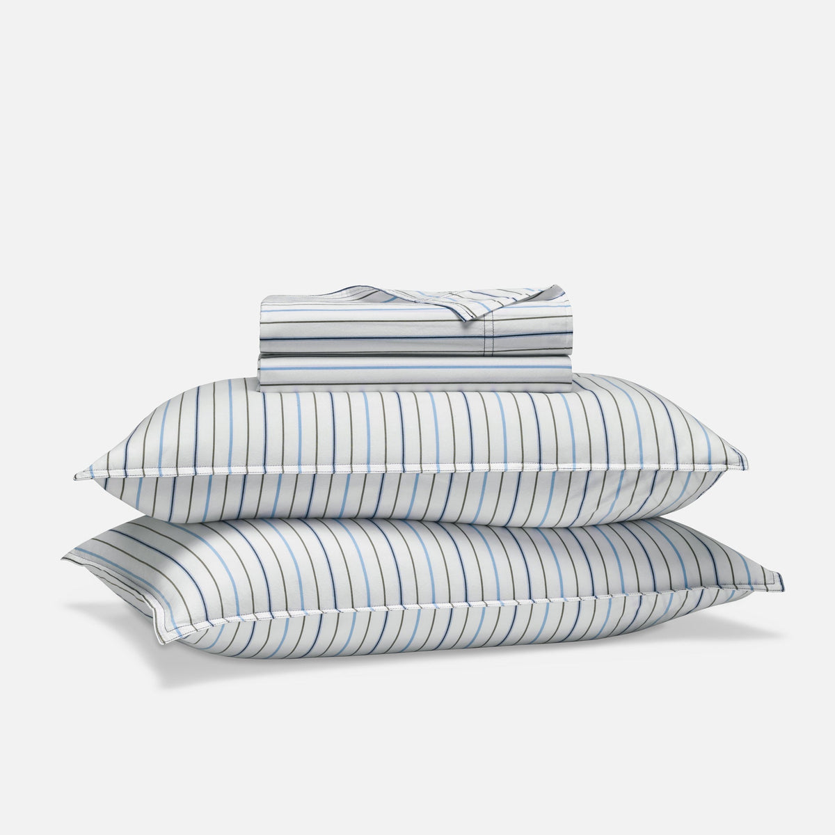 Set of 2 Washed Classic Percale Core Sheet Set Bundle