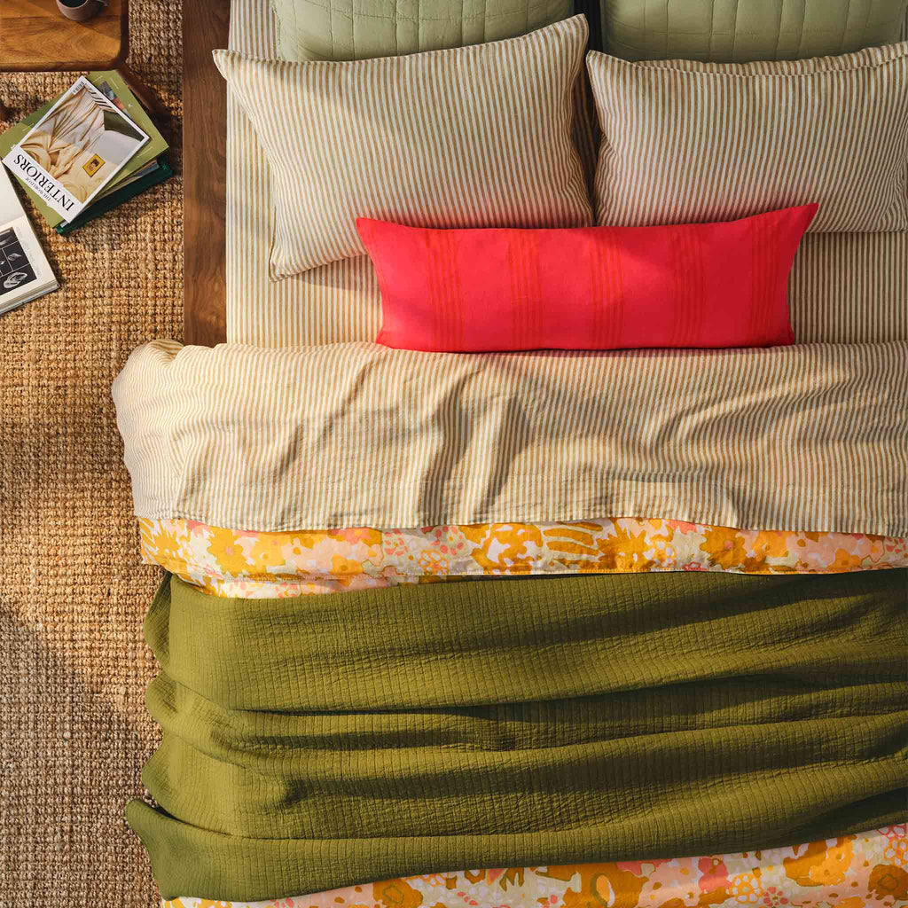 Washed European Linen Pillowcase Set