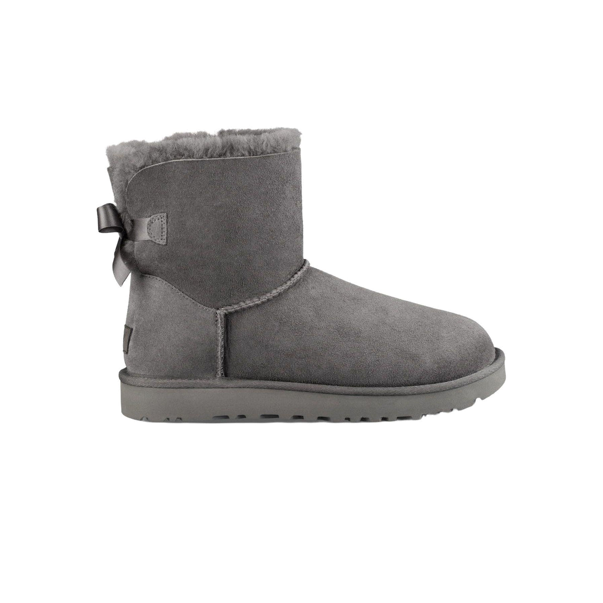 UGG Women's Mini Bailey Bow II Boot in Grey