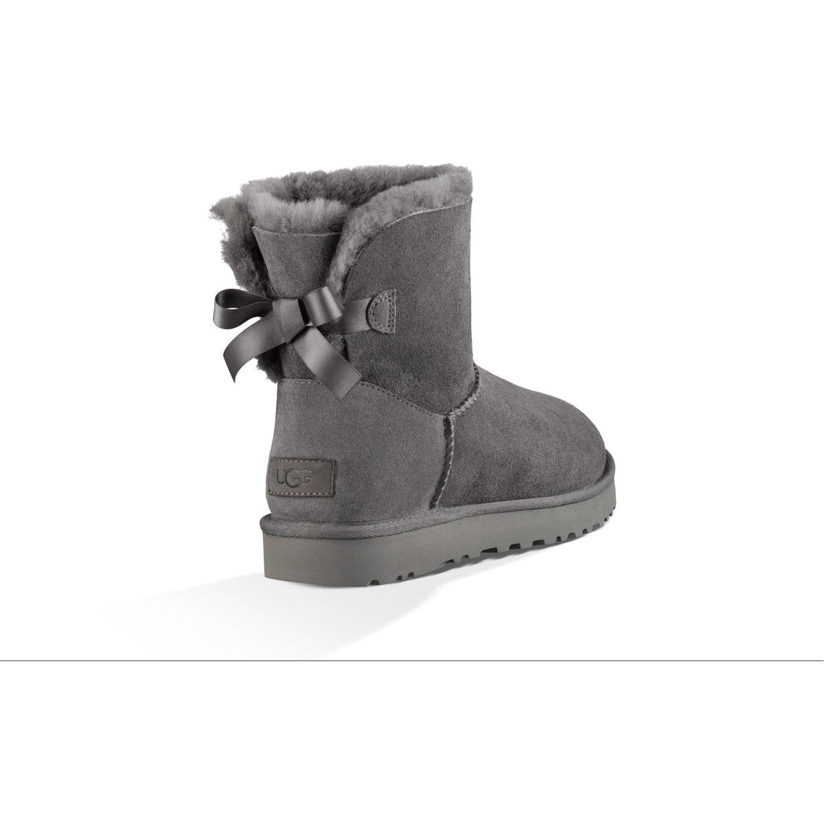UGG Women's Mini Bailey Bow II Boot in Grey