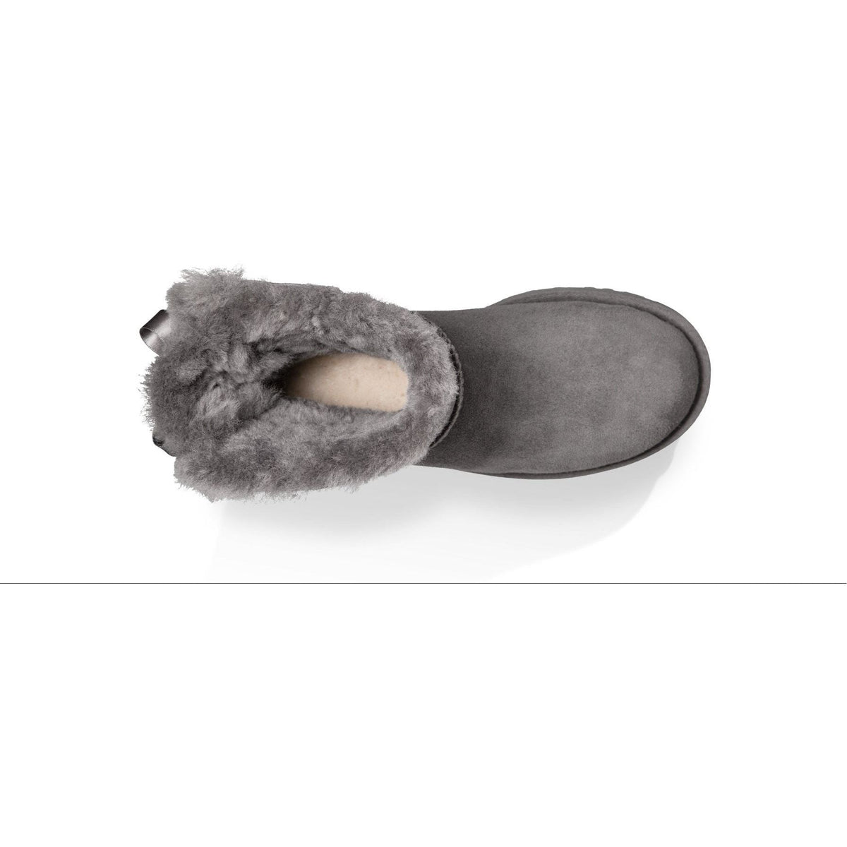 UGG Women's Mini Bailey Bow II Boot in Grey
