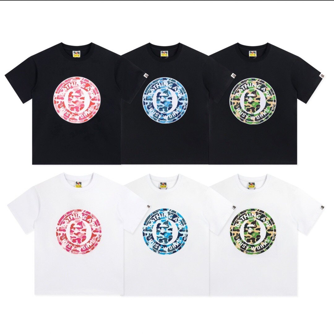 BAPE Circular Front Graphic T-Shirt