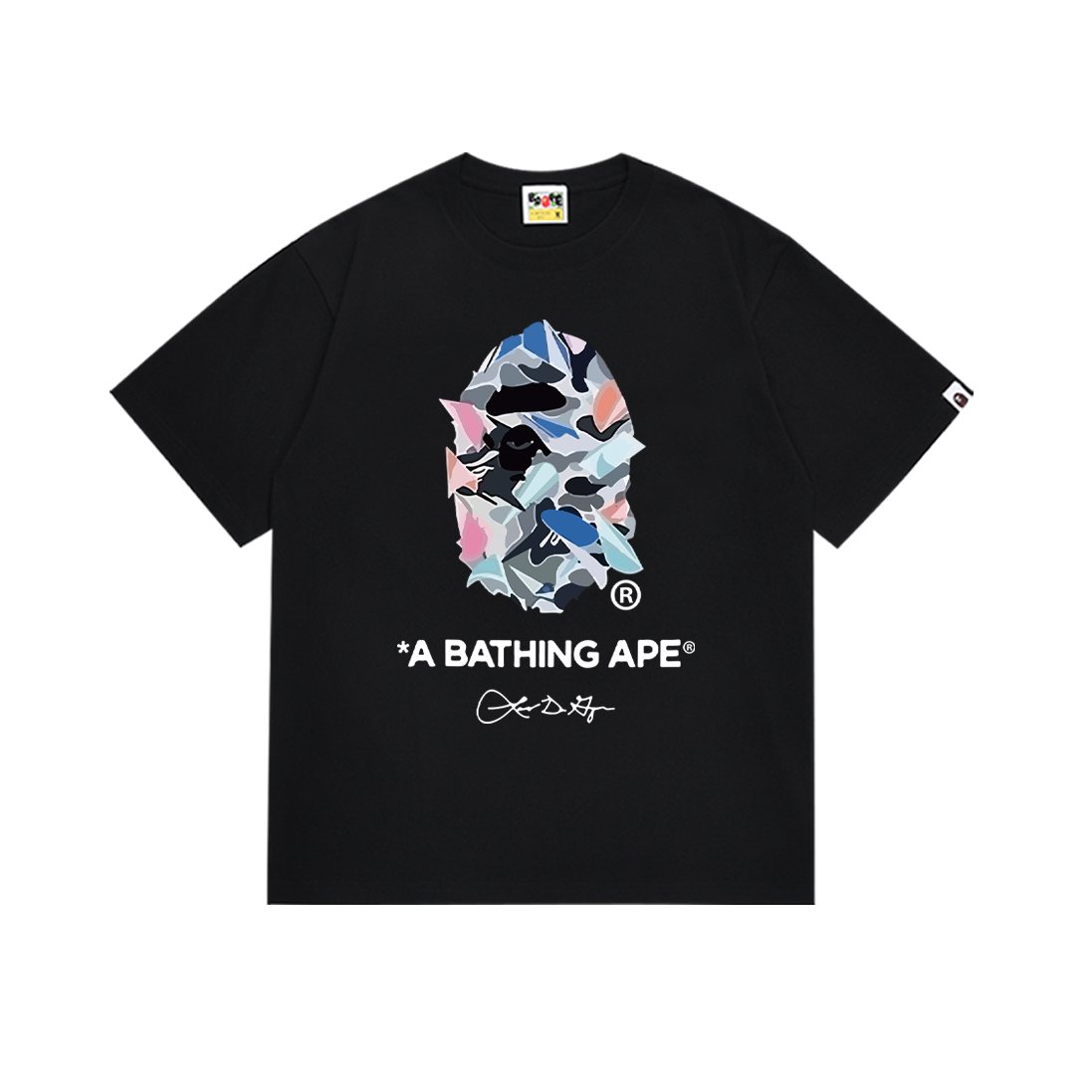 BAPE Camo Ape Head Graphic T-Shirt