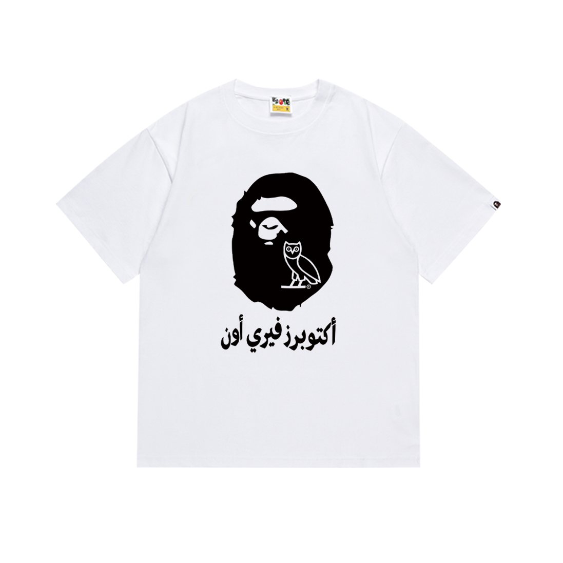 BAPE Ape Face Graphic Short-Sleeve T-Shirt