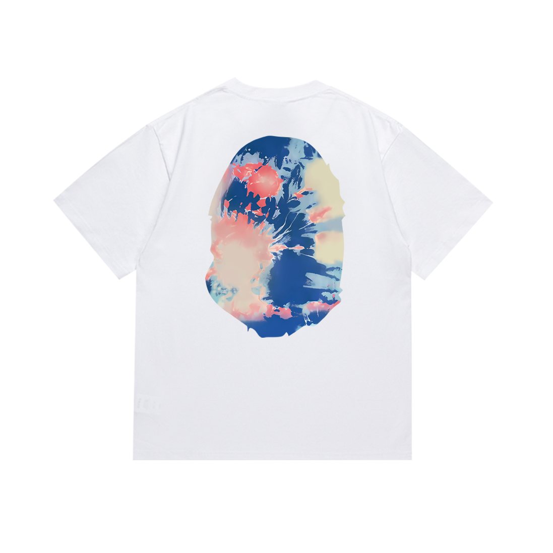 BAPE Ape Head Tie-Dye Graphic T-Shirt
