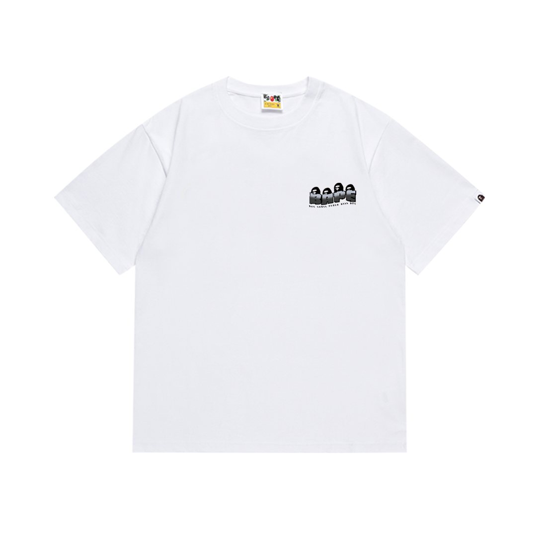 BAPE Ape Head Letter Graphic Short-Sleeve T-Shirt