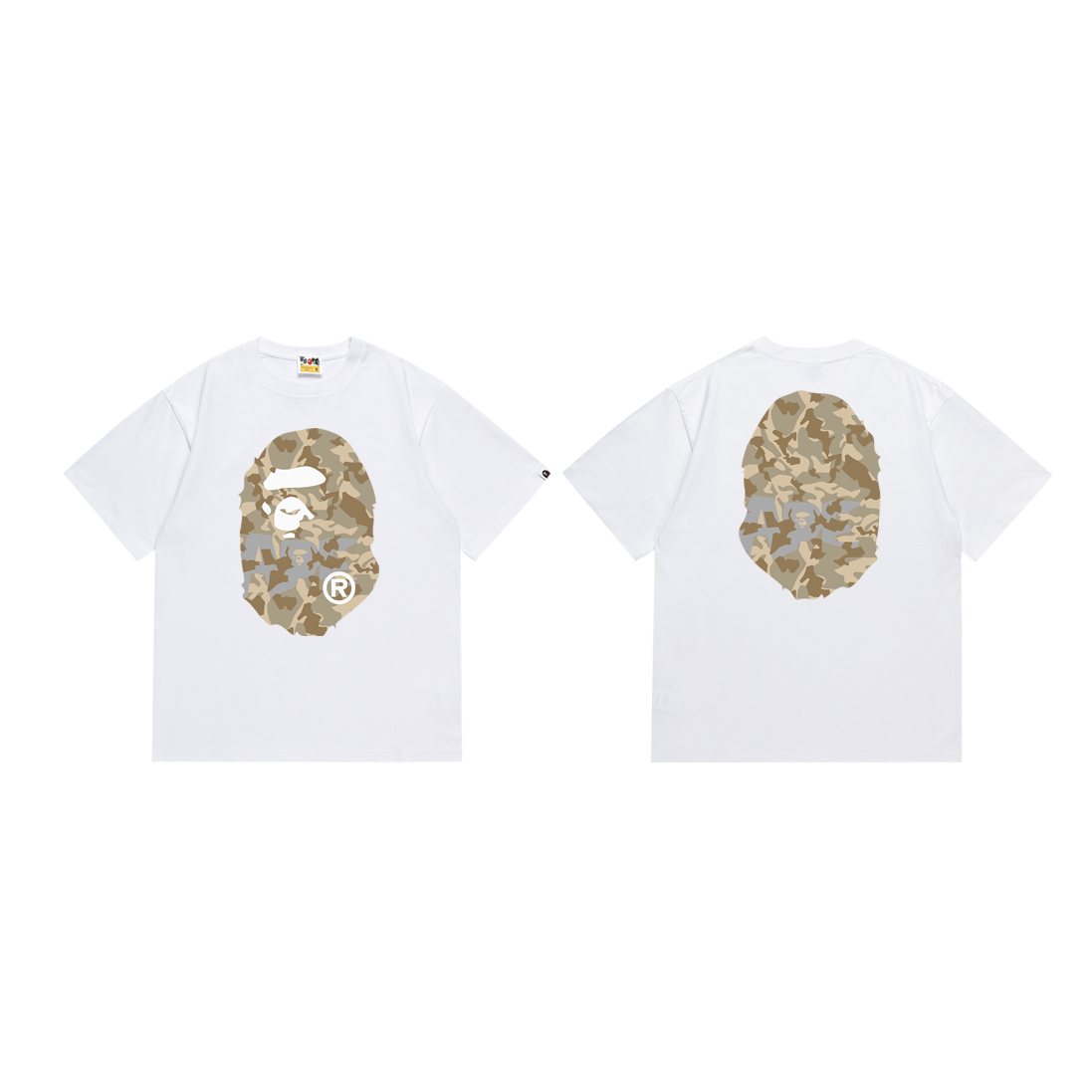 BAPE Camo Ape-Head Graphic T-Shirt