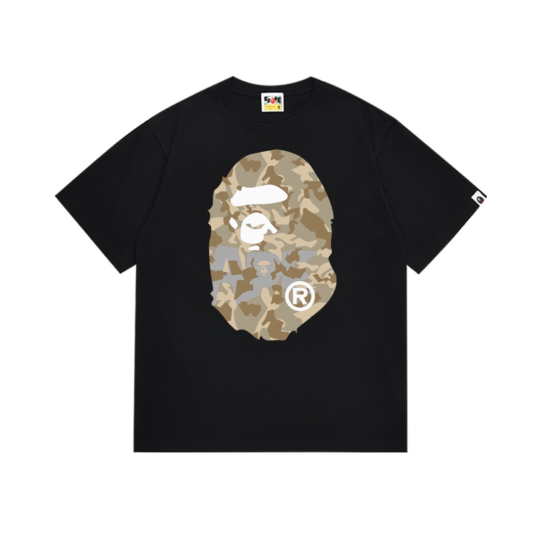 BAPE Camo Ape-Head Graphic T-Shirt