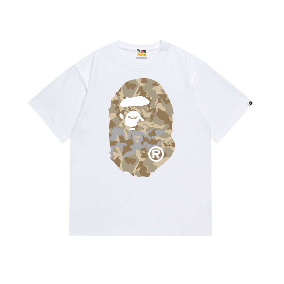 BAPE Camo Ape-Head Graphic T-Shirt
