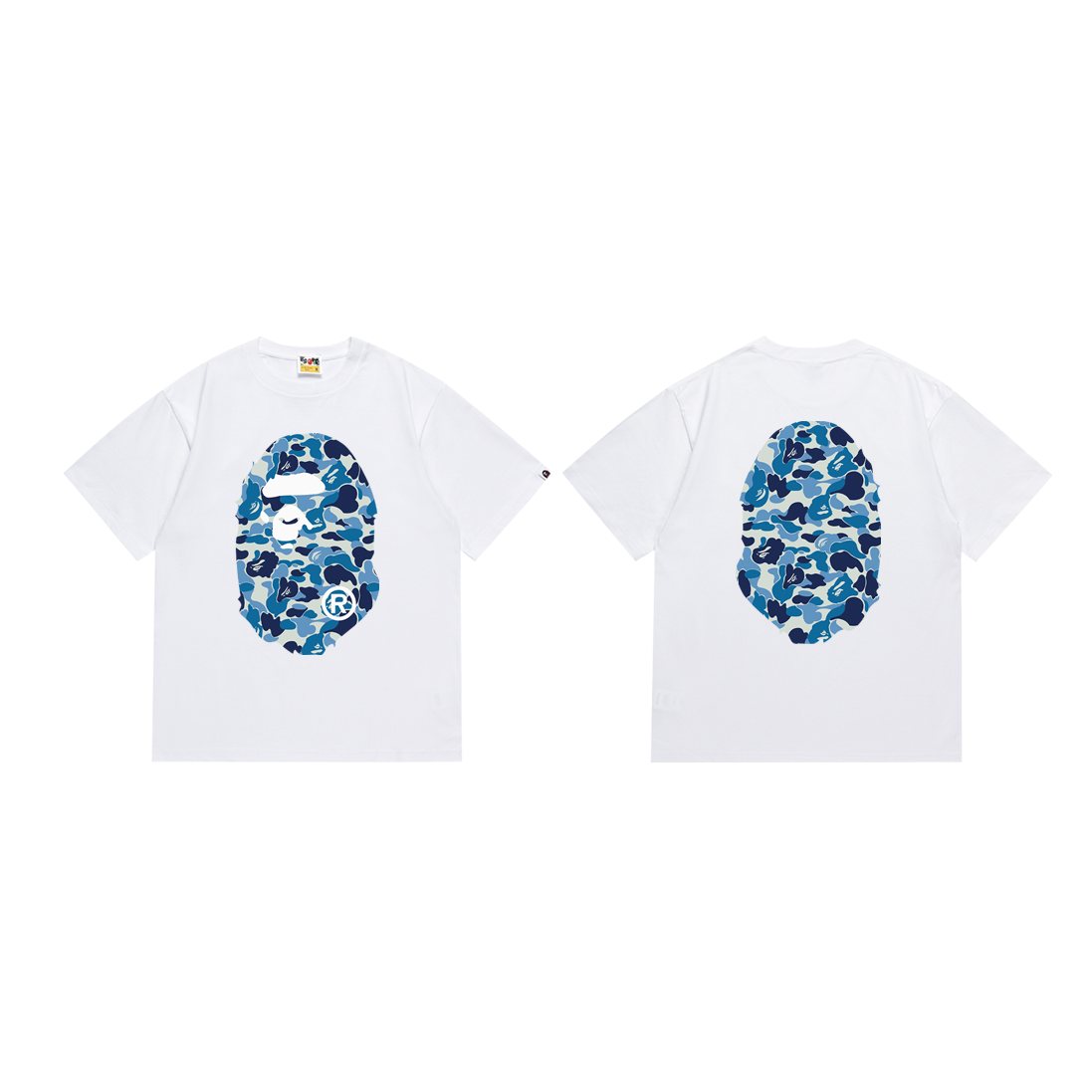 BAPE Camouflage Ape-Head Graphic Short-Sleeve T-Shirt