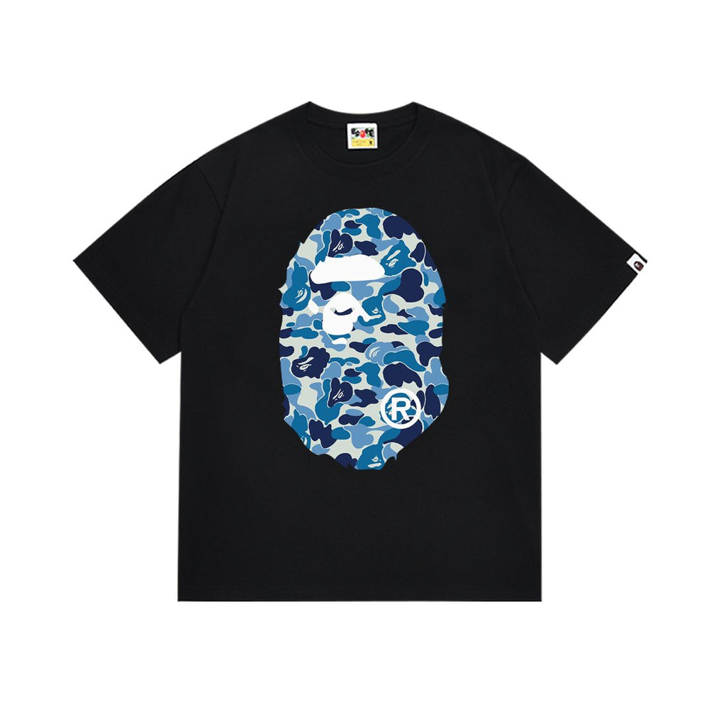BAPE Camouflage Ape-Head Graphic Short-Sleeve T-Shirt