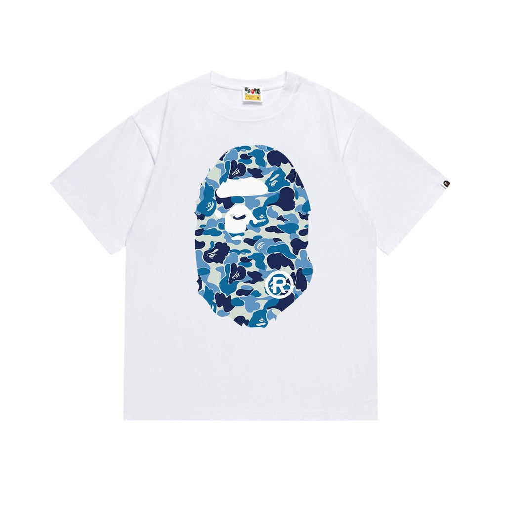 BAPE Camouflage Ape-Head Graphic Short-Sleeve T-Shirt