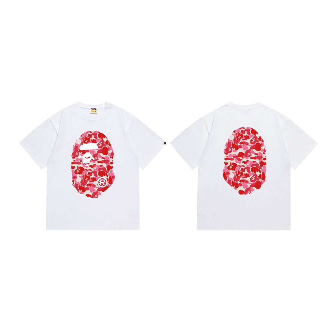 BAPE Camouflage Ape-Head Graphic Short-Sleeve T-Shirt