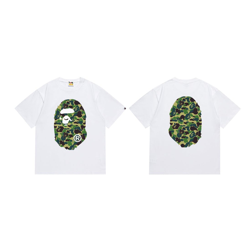 BAPE Camouflage Ape-Head Graphic Short-Sleeve T-Shirt