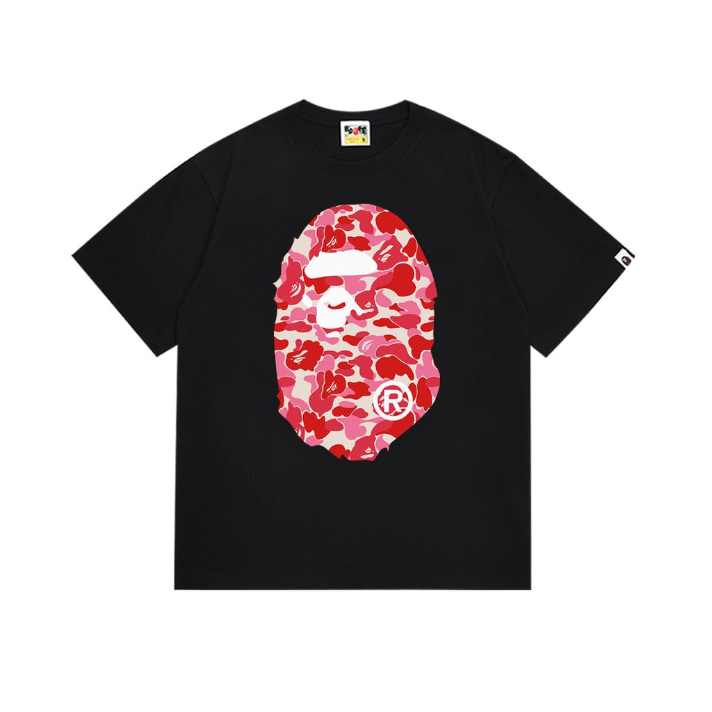 BAPE Camouflage Ape-Head Graphic Short-Sleeve T-Shirt