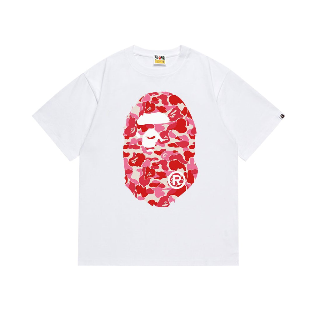 BAPE Camouflage Ape-Head Graphic Short-Sleeve T-Shirt