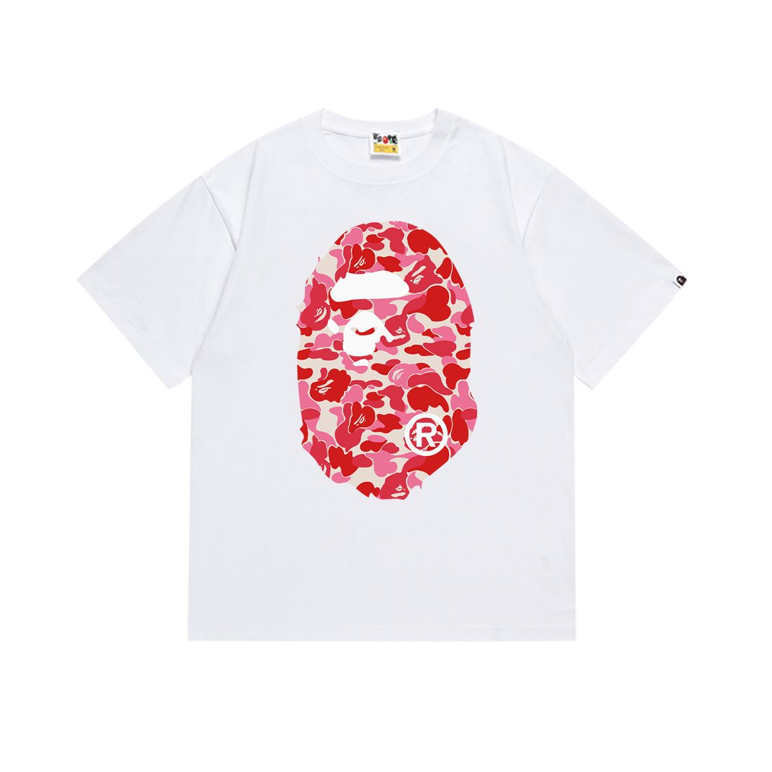 BAPE Camouflage Ape-Head Graphic Short-Sleeve T-Shirt