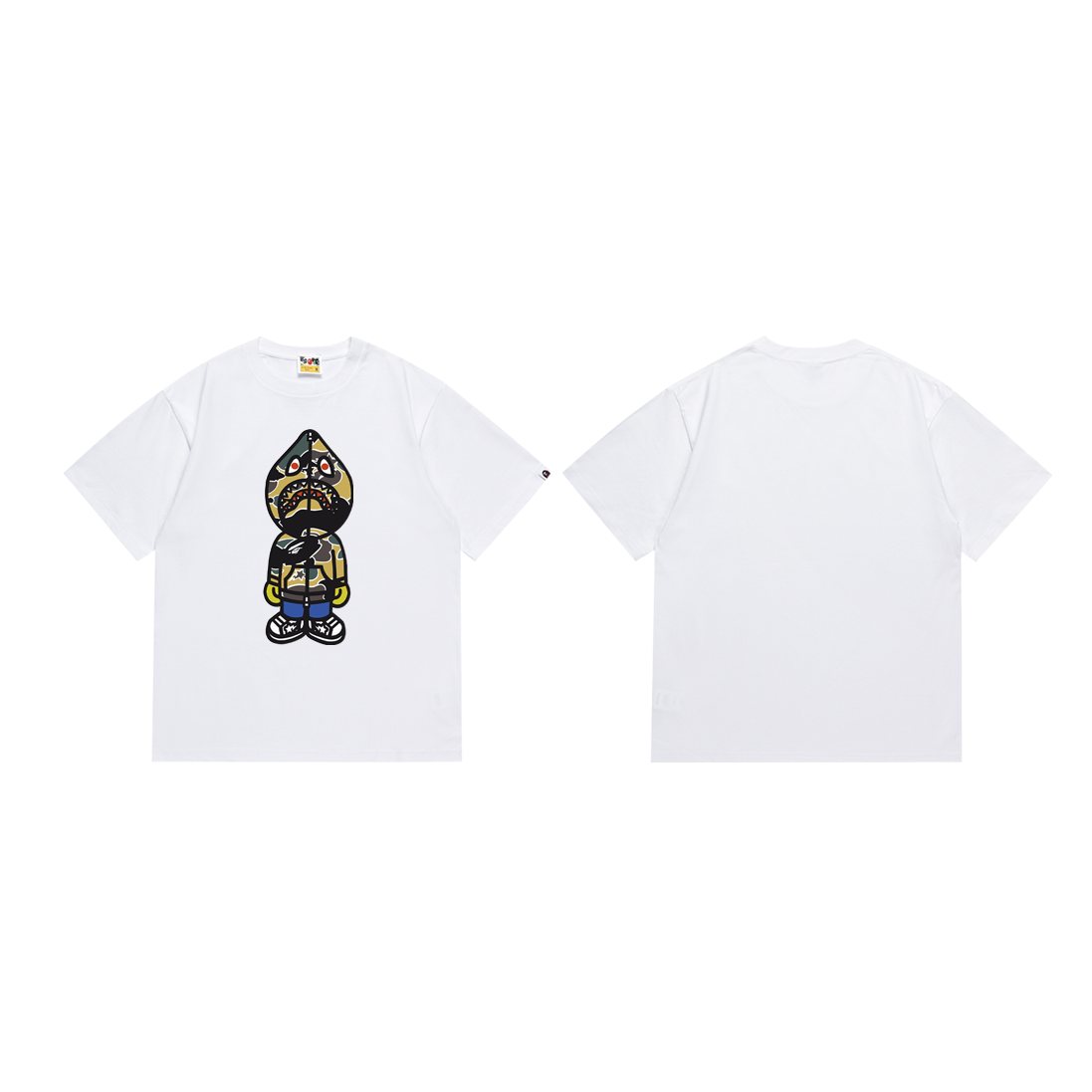 BAPE Character Shark Graphic T-Shirt
