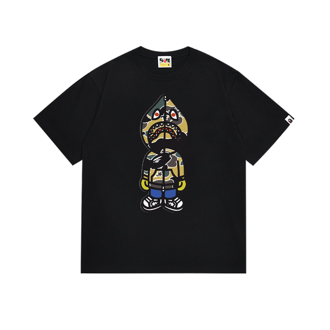 BAPE Character Shark Graphic T-Shirt