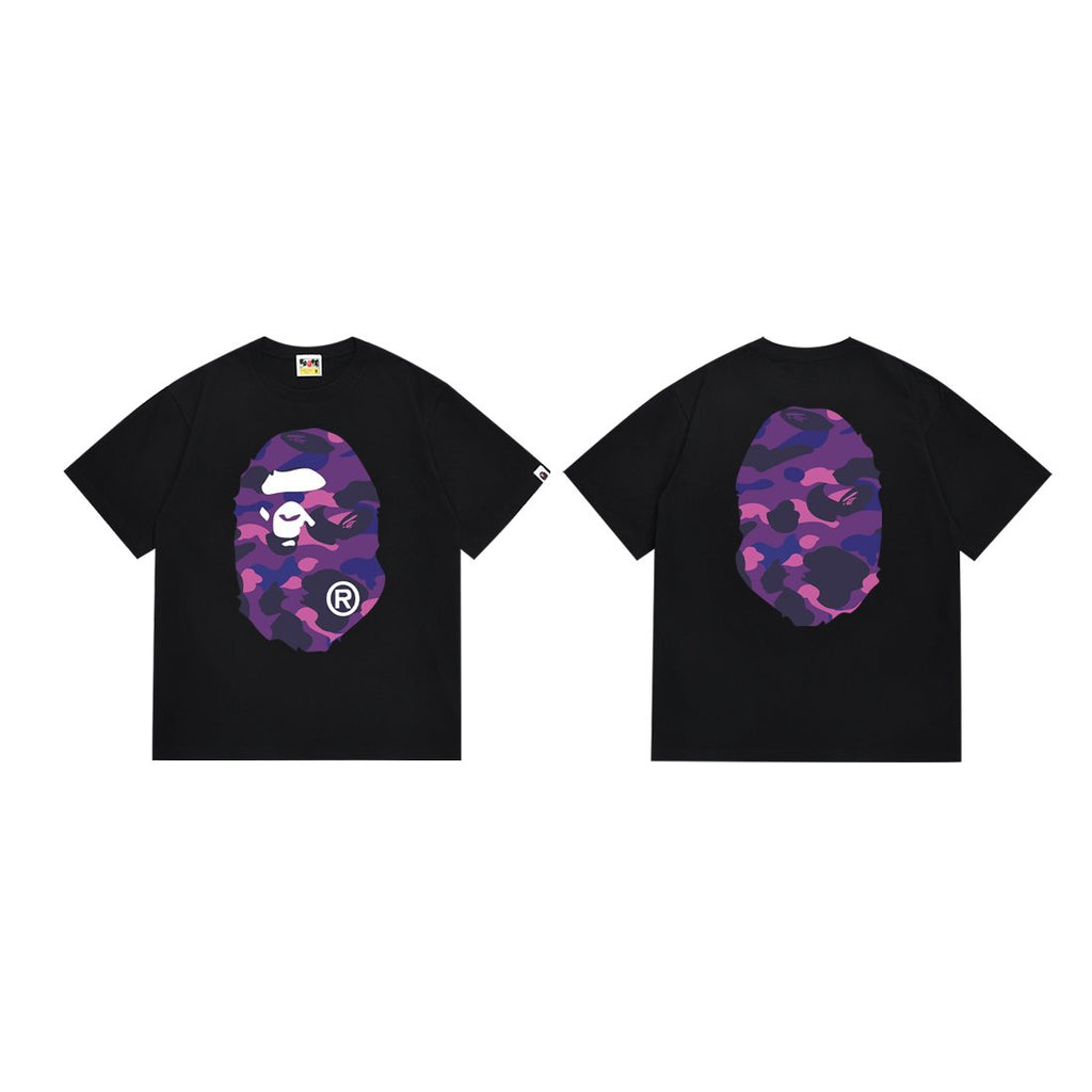 BAPE Ape Face Camo Graphic T-Shirt