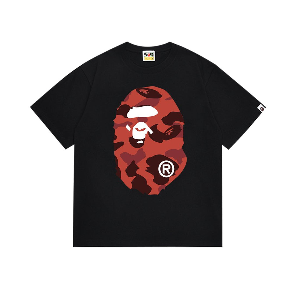 BAPE Ape Face Camo Graphic T-Shirt