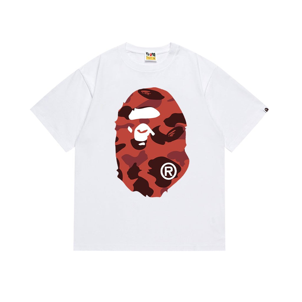 BAPE Ape Face Camo Graphic T-Shirt