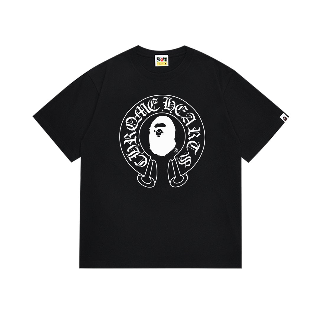 BAPE Ape & Flower Graphic Short-Sleeve T-Shirt