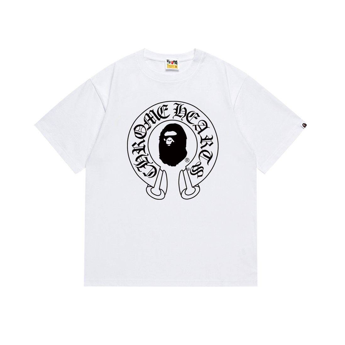 BAPE Ape & Flower Graphic Short-Sleeve T-Shirt