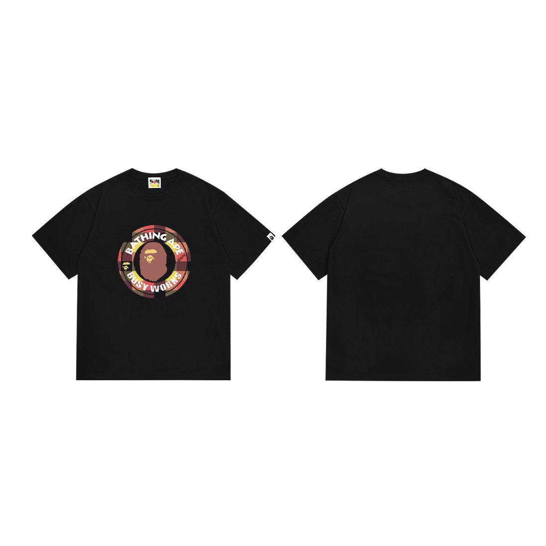 BAPE Busy Works Circle Graphic T-Shirt
