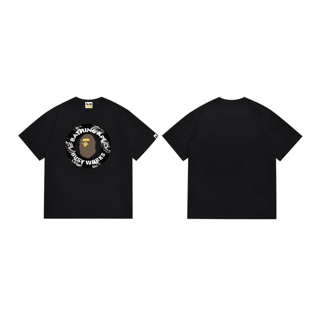 BAPE Ape-Head Circle Graphic T-Shirt