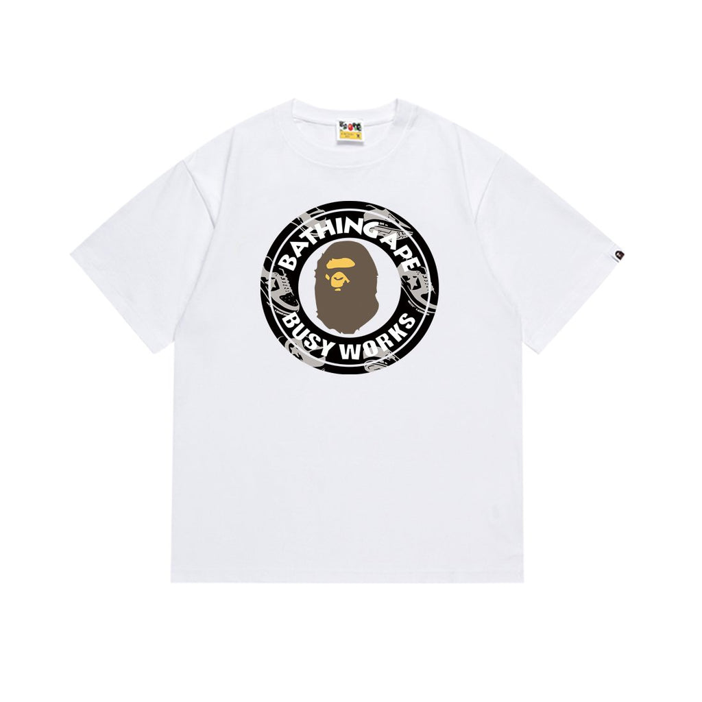 BAPE Ape-Head Circle Graphic T-Shirt