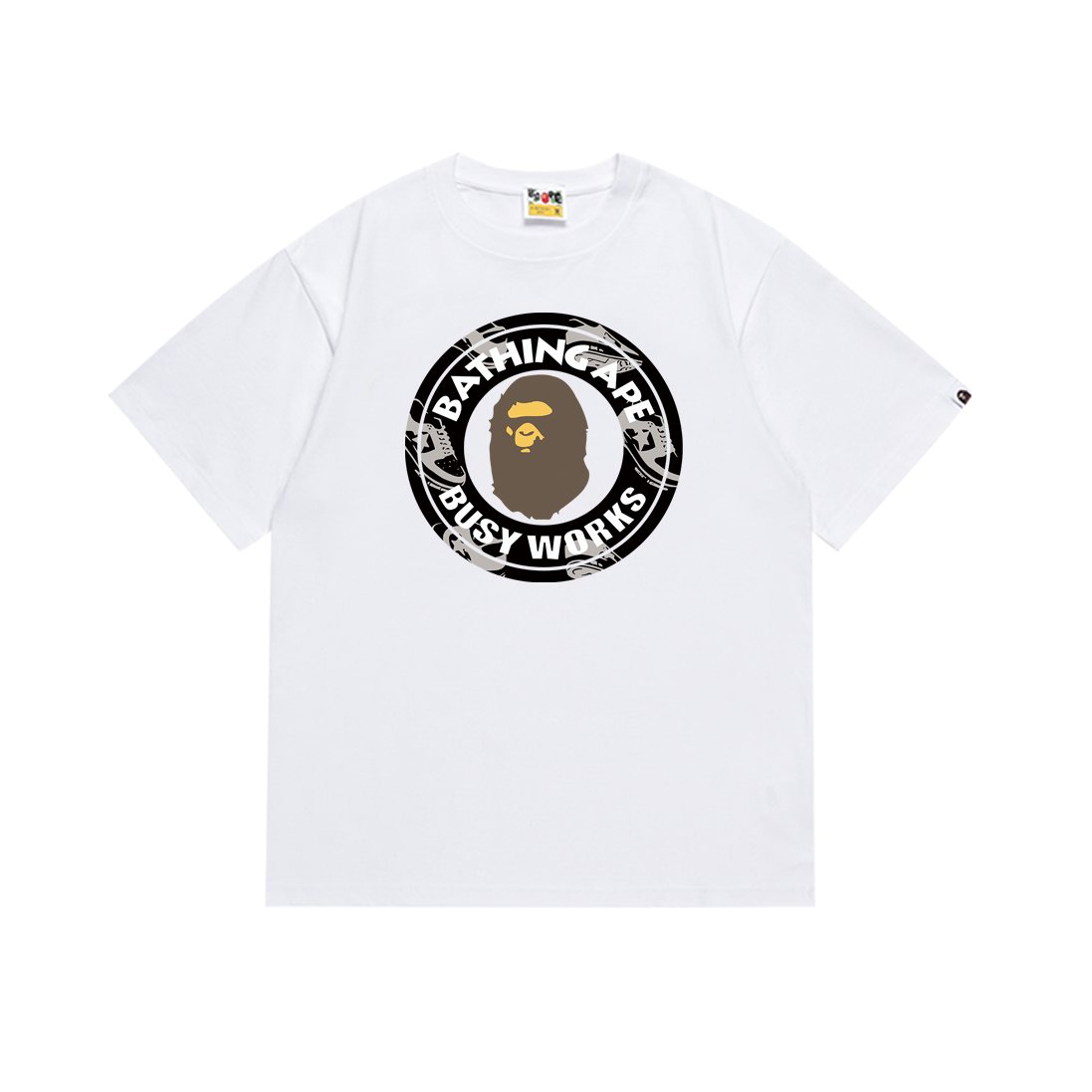 BAPE Ape-Head Circle Graphic T-Shirt
