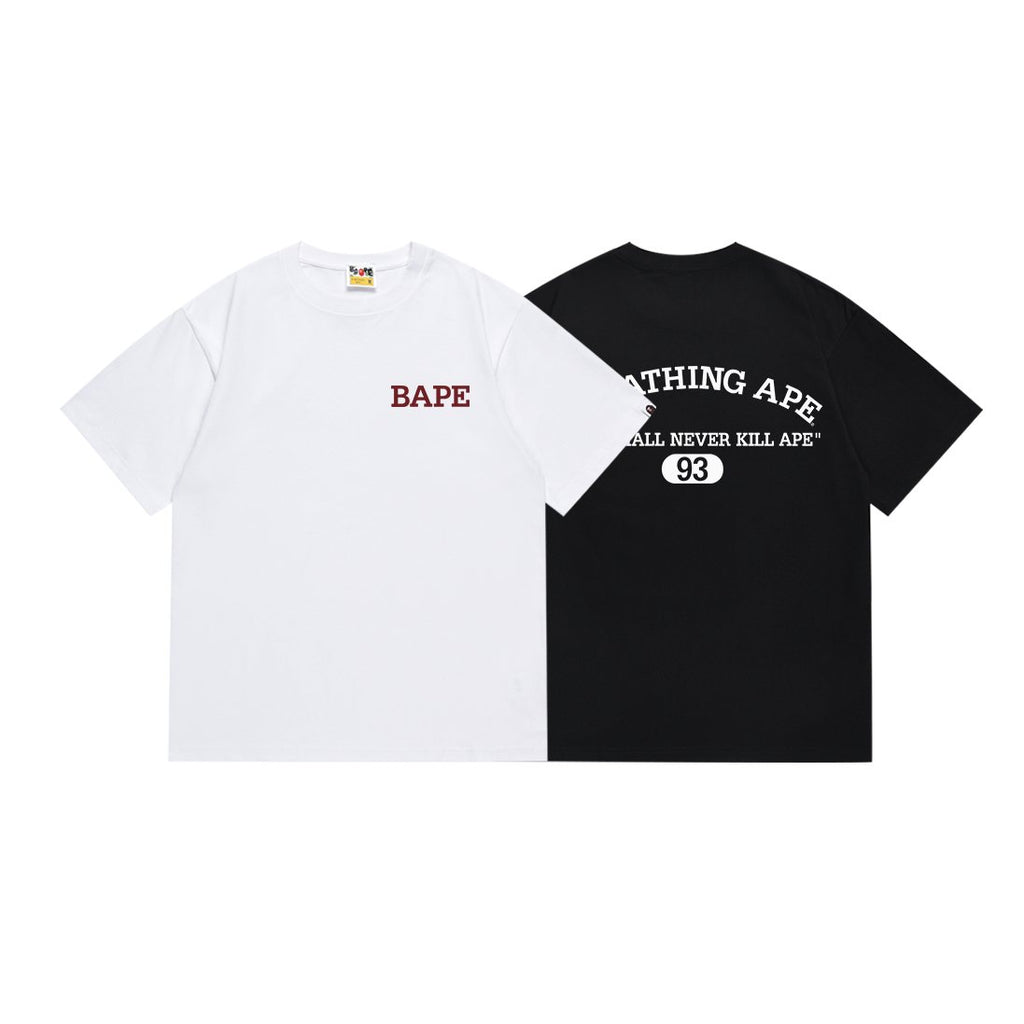 BAPE Chest and Back Graphic Short-Sleeve T-Shirt