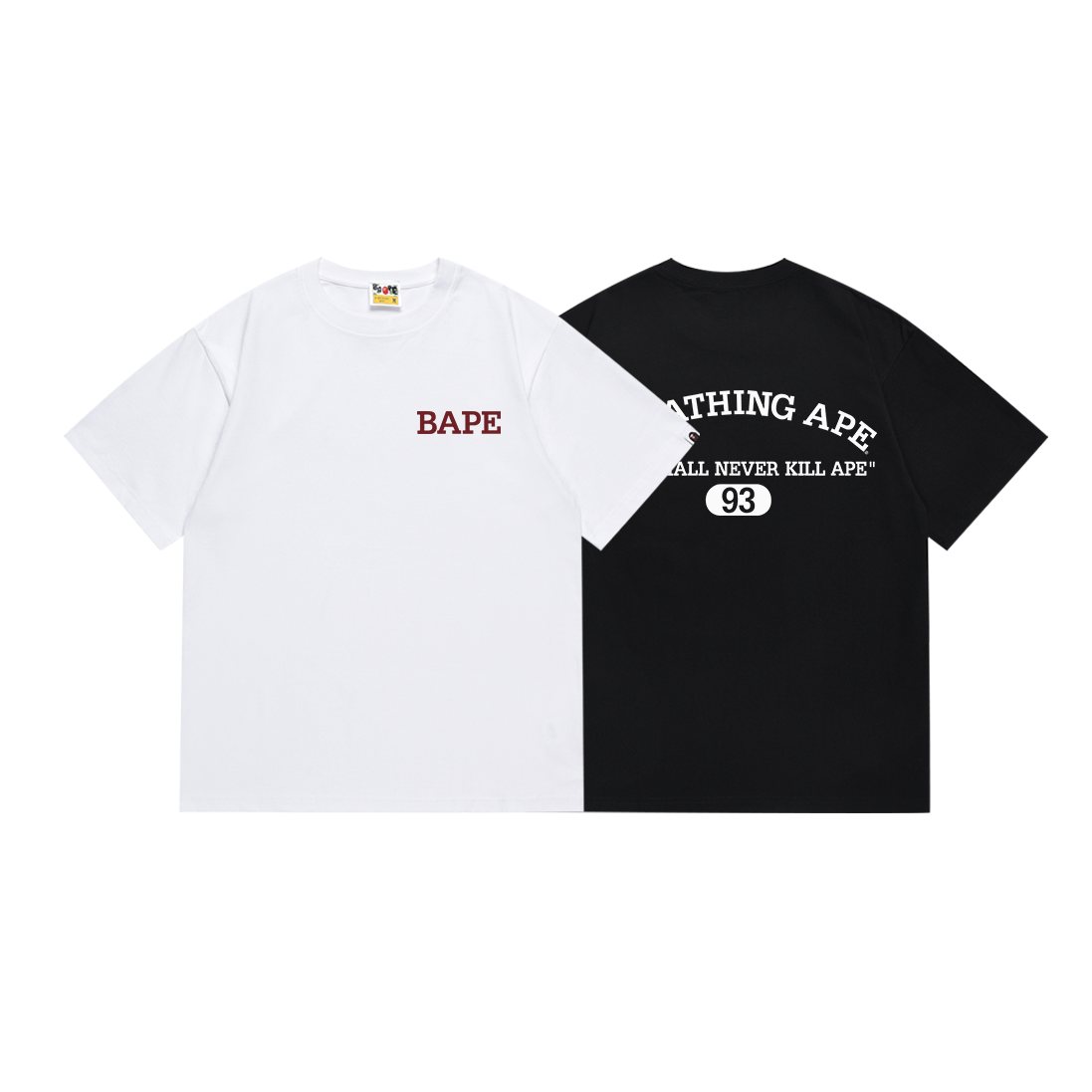 BAPE Chest and Back Graphic Short-Sleeve T-Shirt