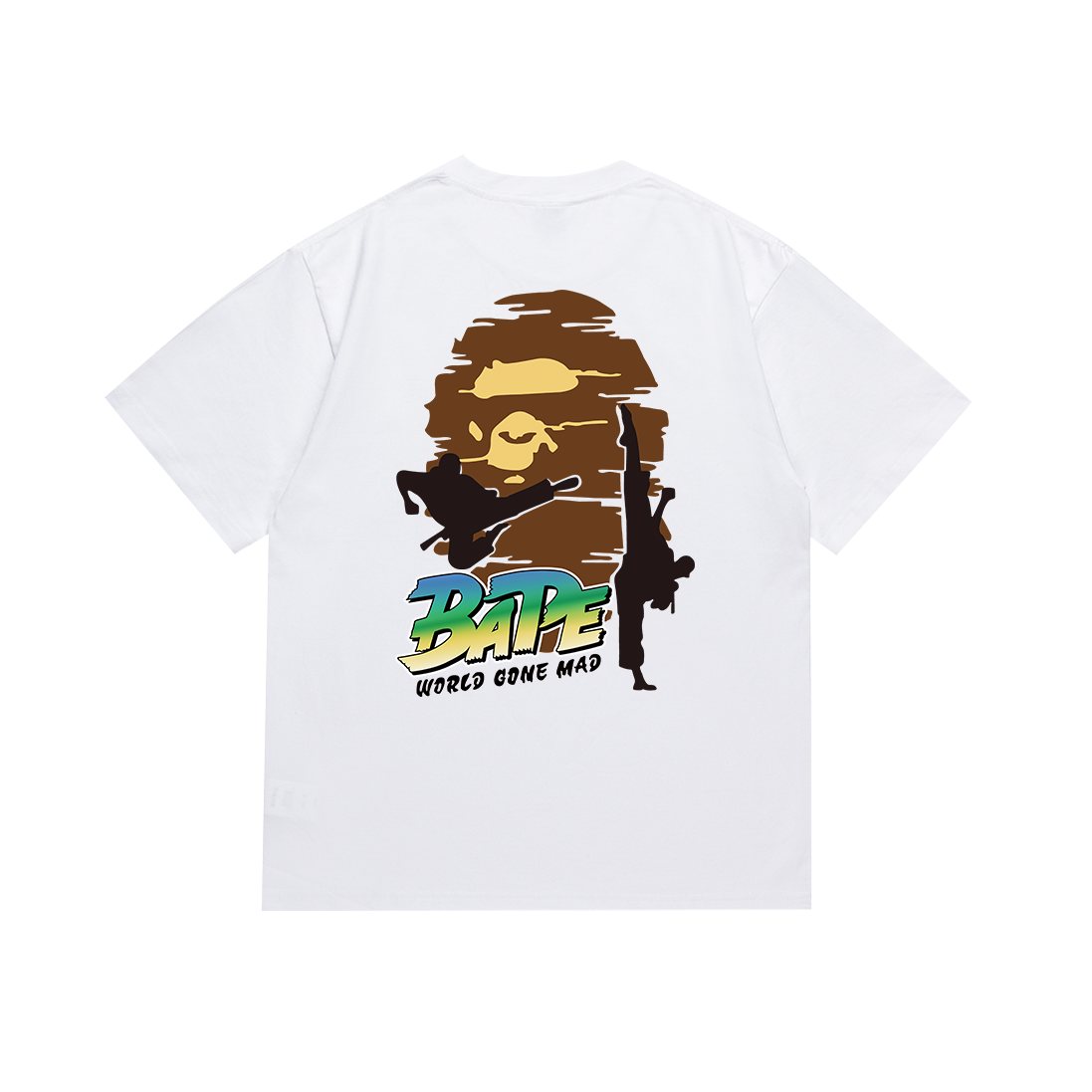 BAPE Ape Back Graphic Short-Sleeve T-Shirt