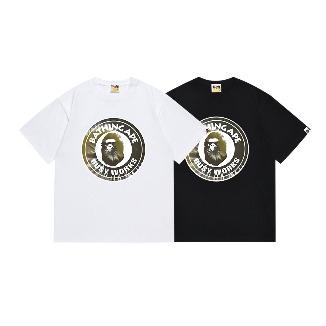 BAPE Busy Works Circle Graphic T-Shirt