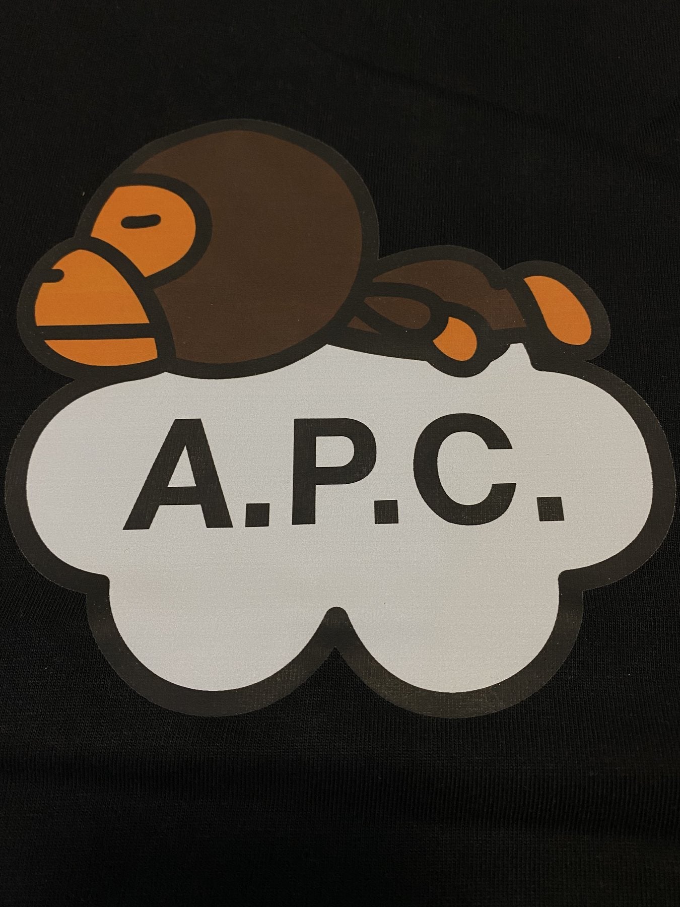 BAPE Ape Cloud Graphic Short-Sleeve T-Shirt