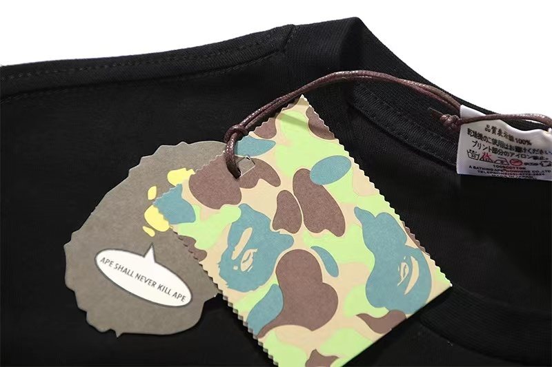 BAPE Ape Cloud Graphic Short-Sleeve T-Shirt