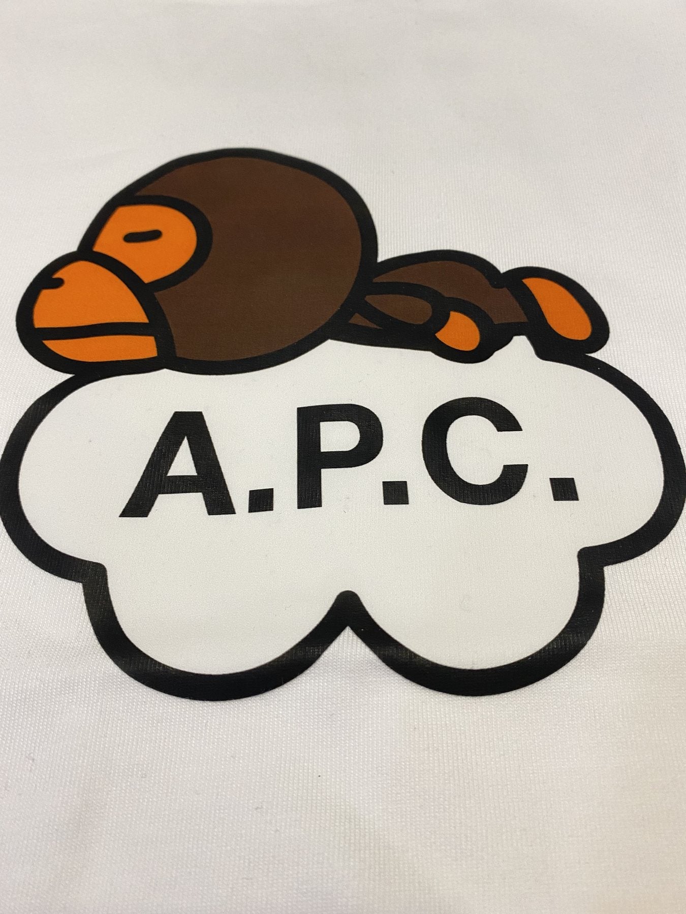 BAPE Ape Cloud Graphic Short-Sleeve T-Shirt