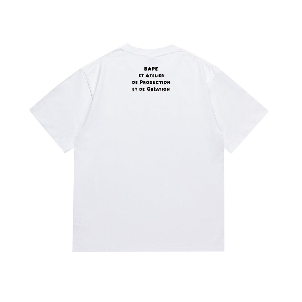 BAPE Ape Cloud Graphic Short-Sleeve T-Shirt