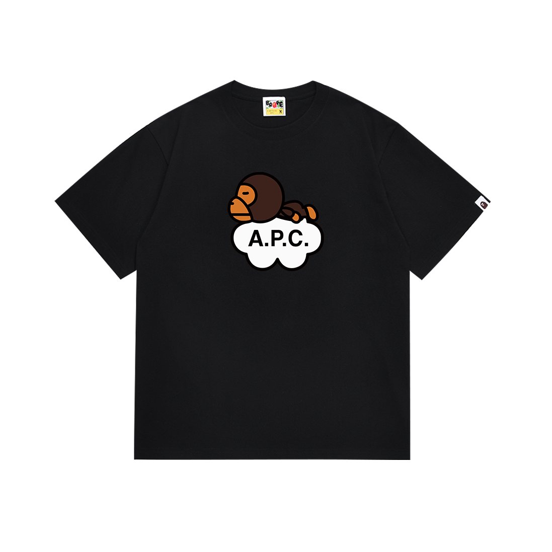 BAPE Ape Cloud Graphic Short-Sleeve T-Shirt