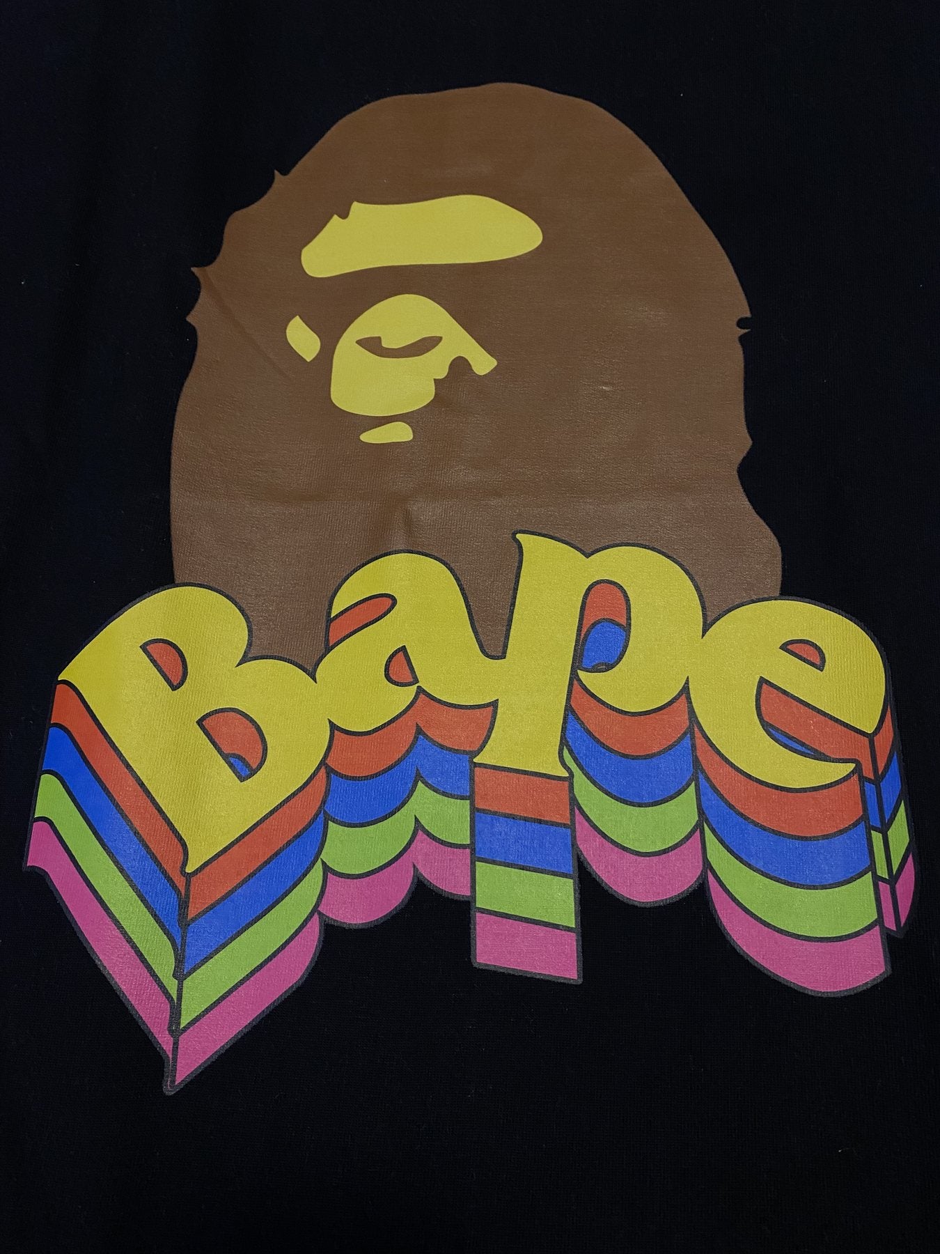 BAPE Ape Rainbow Graphic T-Shirt