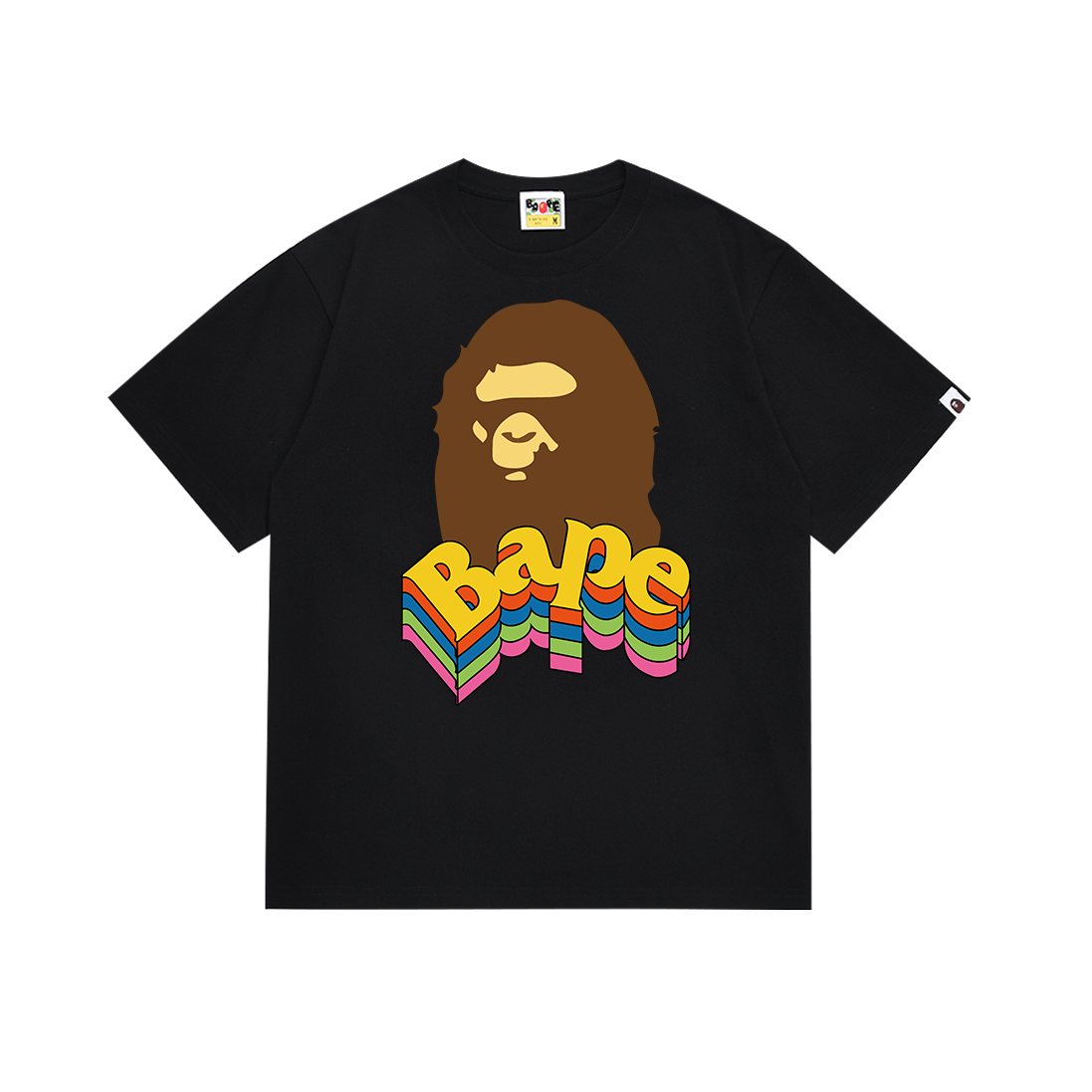 BAPE Ape Rainbow Graphic T-Shirt