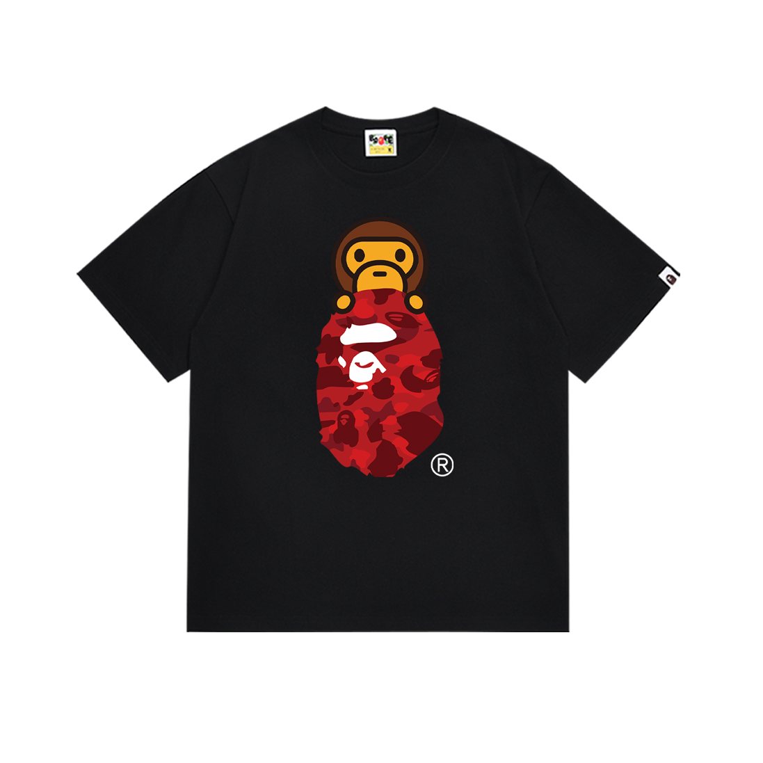 BAPE Camo Ape-Head Graphic T-Shirt
