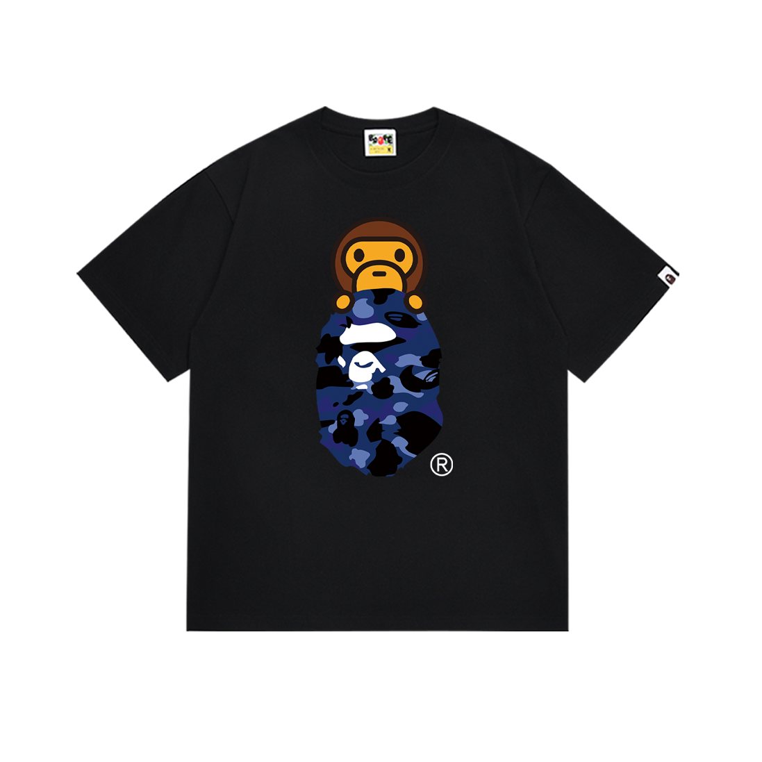 BAPE Camo Ape-Head Graphic T-Shirt
